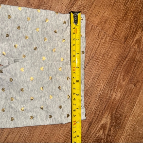 NWT Carter's 2T Toddler Girl White Bear Sherpa Hoodie & Gray Gold Heart Leggings - Picture 12 of 16